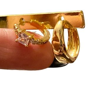 14K Gold Plate Earrings